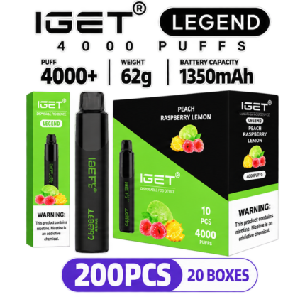 SUPPER SALE - IGET LEGEND 4000 PUFFS