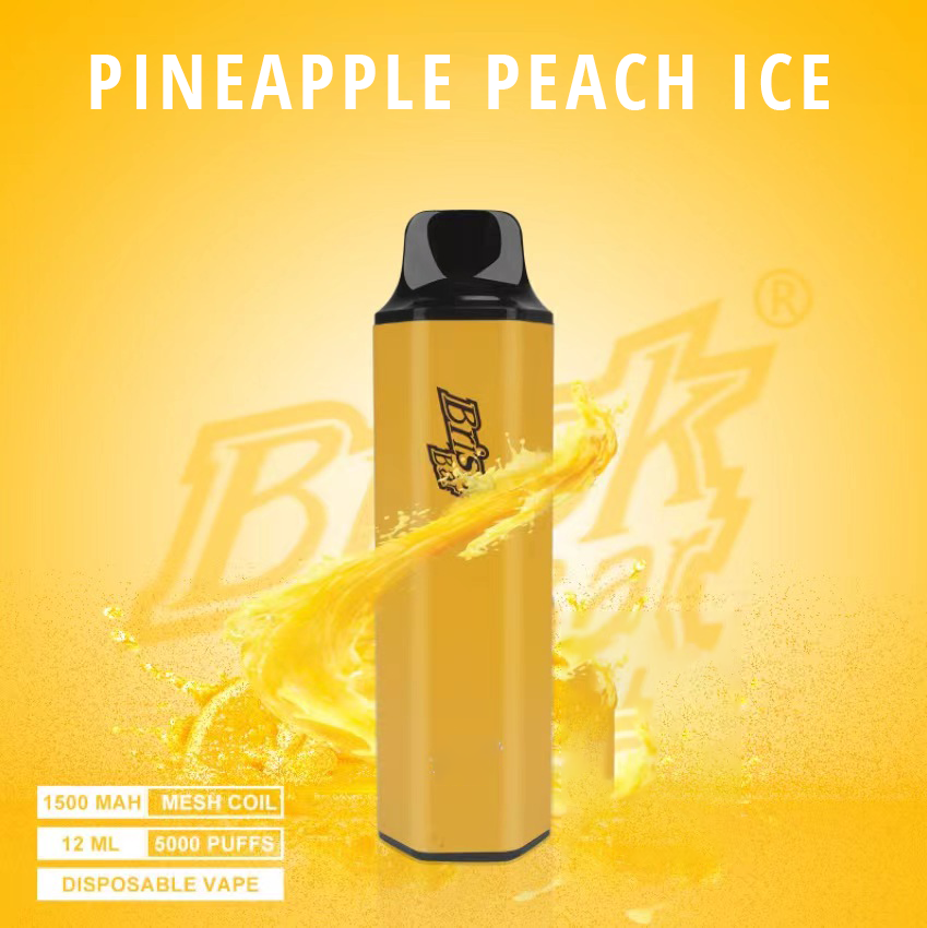 1.png BRISK BAR PINEAPPLE PEACH ICE – 5000 PUFFS - Image 1