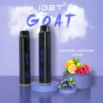 IGET GOAT BLUEBERRY RASPBERRY LEMON – 5000 PUFFS