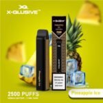 X-QLUSIVE PINEAPPLE ICE – 2500 PUFFS