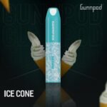 GUNNPOD LUME ICE CONE – 5000 PUFFS